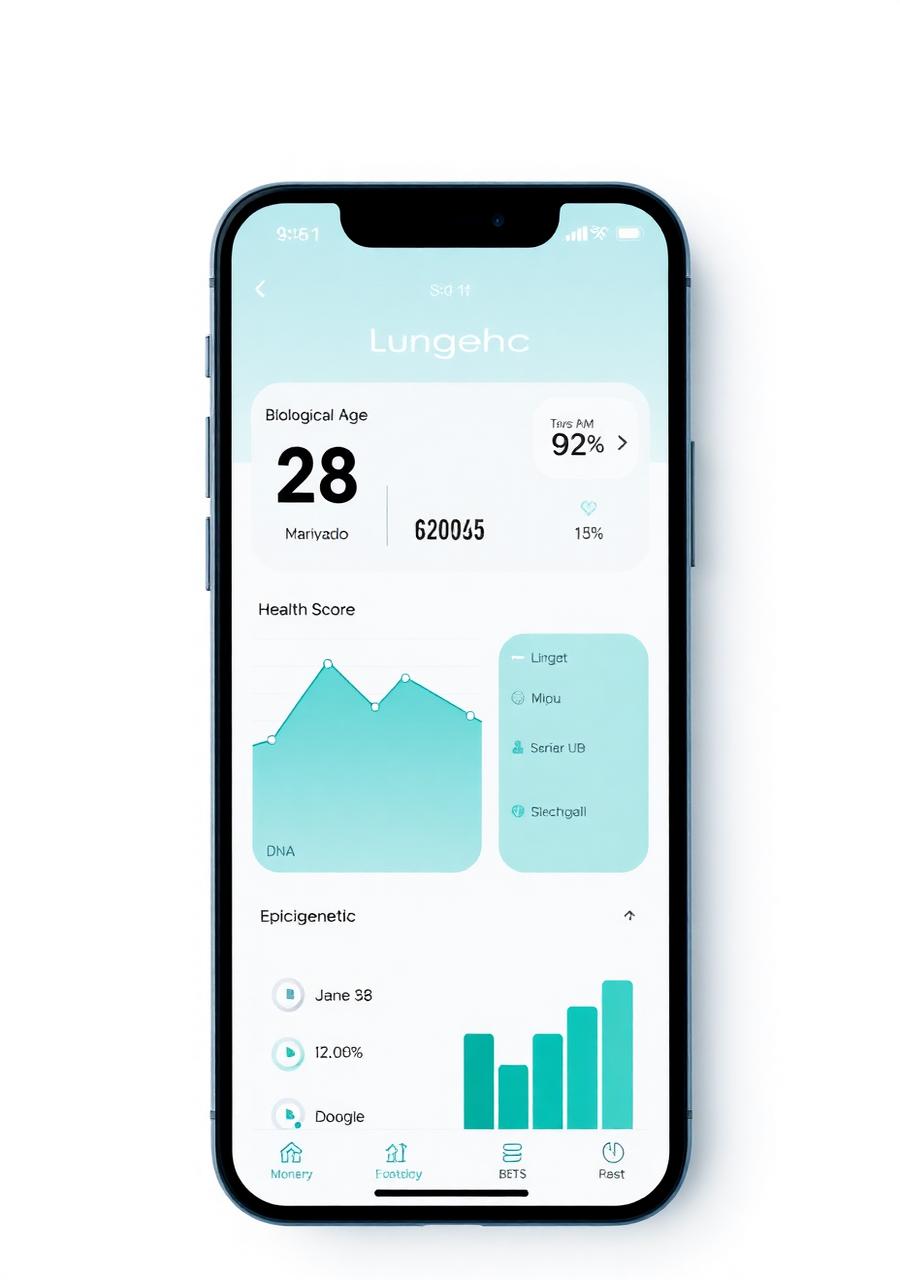 App LonGenity — dashboard
